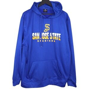 San Jose State Spartans NCAA Colosseum Hoodie Mens L Pullover Sweatshirt